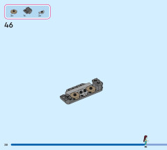 LEGO 43288 instructions page 38 – build guide
