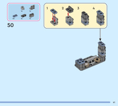 LEGO 43288 instructions page 41 – build guide