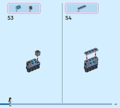 LEGO 43288 instructions page 43 – build guide