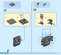 LEGO 43288 instructions page 45 – build guide