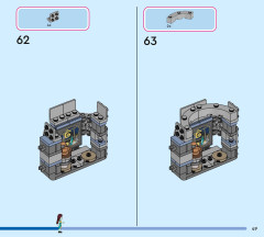 LEGO 43288 instructions page 49 – build guide