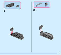 LEGO 43288 instructions page 5 – build guide