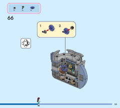 LEGO 43288 instructions page 53 – build guide