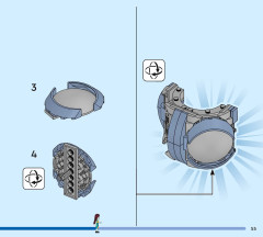 LEGO 43288 instructions page 55 – build guide