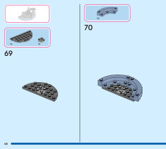 LEGO 43288 instructions page 58 – build guide