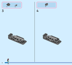 LEGO 43288 instructions page 6 – build guide