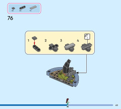 LEGO 43288 instructions page 63 – build guide