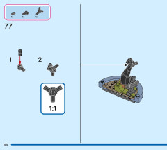 LEGO 43288 instructions page 64 – build guide