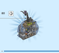 LEGO 43288 instructions page 66 – build guide