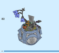 LEGO 43288 instructions page 68 – build guide