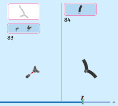 LEGO 43288 instructions page 69 – build guide