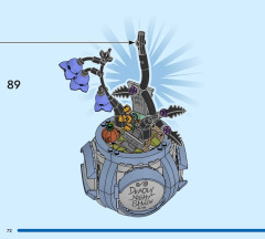 LEGO 43288 instructions page 72 – build guide