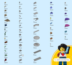 LEGO 43288 instructions page 83 – build guide