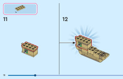 LEGO 43290 instructions page 12 – build guide
