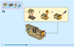 LEGO 43290 instructions page 14 – build guide