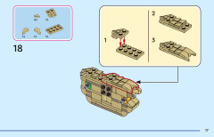 LEGO 43290 instructions page 17 – build guide