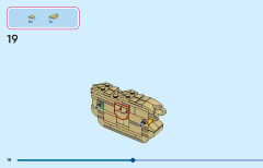 LEGO 43290 instructions page 18 – build guide