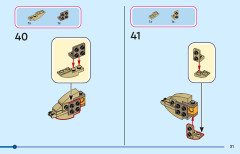 LEGO 43290 instructions page 31 – build guide