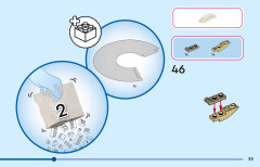 LEGO 43290 instructions page 35 – build guide