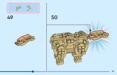 LEGO 43290 instructions page 37 – build guide