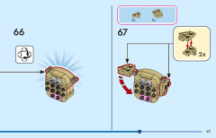 LEGO 43290 instructions page 47 – build guide