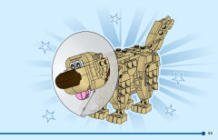 LEGO 43290 instructions page 55 – build guide