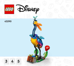 LEGO 43290 instructions page 1 – build guide