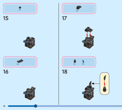LEGO 43290 instructions page 12 – build guide