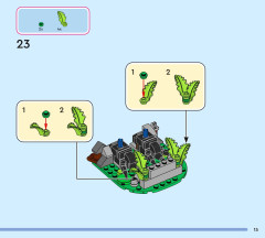 LEGO 43290 instructions page 15 – build guide