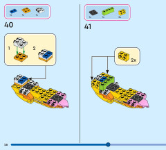 LEGO 43290 instructions page 28 – build guide