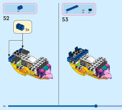 LEGO 43290 instructions page 34 – build guide