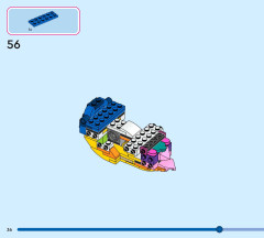 LEGO 43290 instructions page 36 – build guide