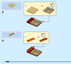 LEGO 43290 instructions page 4 – build guide