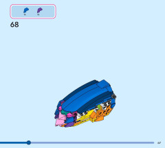 LEGO 43290 instructions page 47 – build guide