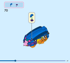 LEGO 43290 instructions page 49 – build guide