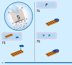 LEGO 43290 instructions page 52 – build guide
