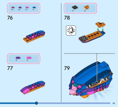 LEGO 43290 instructions page 53 – build guide