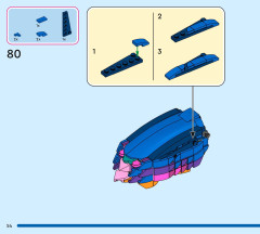 LEGO 43290 instructions page 54 – build guide