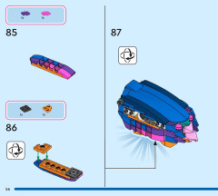 LEGO 43290 instructions page 56 – build guide