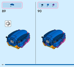 LEGO 43290 instructions page 58 – build guide