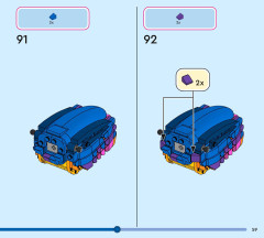 LEGO 43290 instructions page 59 – build guide