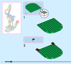 LEGO 43290 instructions page 6 – build guide