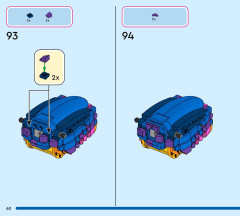 LEGO 43290 instructions page 60 – build guide