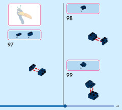 LEGO 43290 instructions page 63 – build guide
