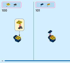LEGO 43290 instructions page 64 – build guide