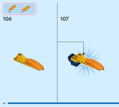 LEGO 43290 instructions page 66 – build guide