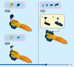 LEGO 43290 instructions page 67 – build guide