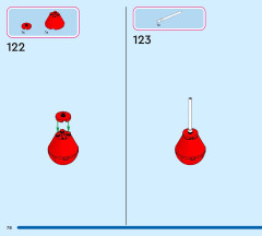 LEGO 43290 instructions page 78 – build guide