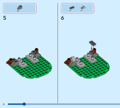 LEGO 43290 instructions page 8 – build guide