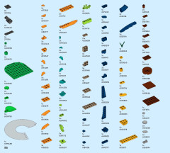 LEGO 43290 instructions page 86 – build guide